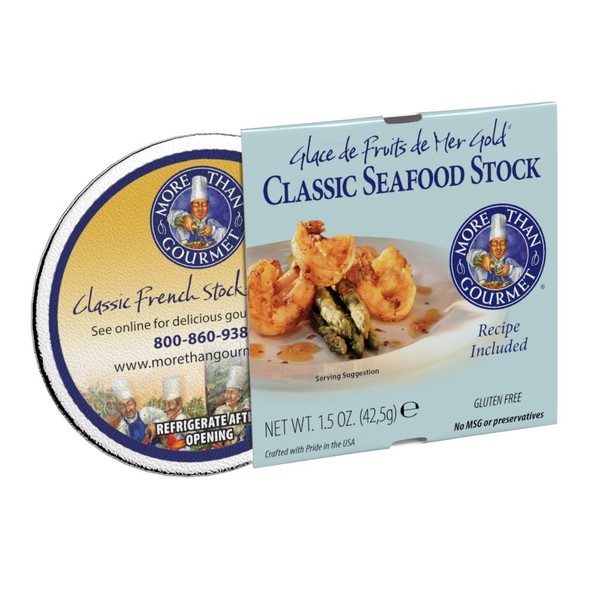 More Than Gourmet Classic Seafood Stock, 1.5 Oz (Pack Of 6)