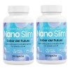 2pack Suplemento Nano Slim 20 Caps Extracto D Cafe 2pack