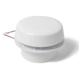 TOTMOX Exhaust Cooling Fan, 12V RV Motorhome Roof Vent Ventilation ABS Roof Ceiling Exhaust Fan for Yacht, Marine Boat, RV, Trailer, Motorhome(Without Fan)