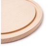 EVERYJOY Round Serving Board Diameter 22 cm Made of Beech