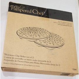 Pampered Chef Microwave Chip Maker Set