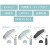 折りたたみ傘 日傘 晴雨兼用 レディース 超軽量 ミニ 親骨 55cm 内側コーティング UV99.9%カット