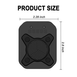 SEESE Magnetic Tool Holder-Clip-On Belt Magnet for Screws,Nails,Hammers,Sockets,Pliers,Screwdrivers,Trowels,Drill Bits,Wrenches &More Heavy Duty