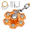 Tivray Dog Tie Out Stake and Cable, 360° Swivel Stake