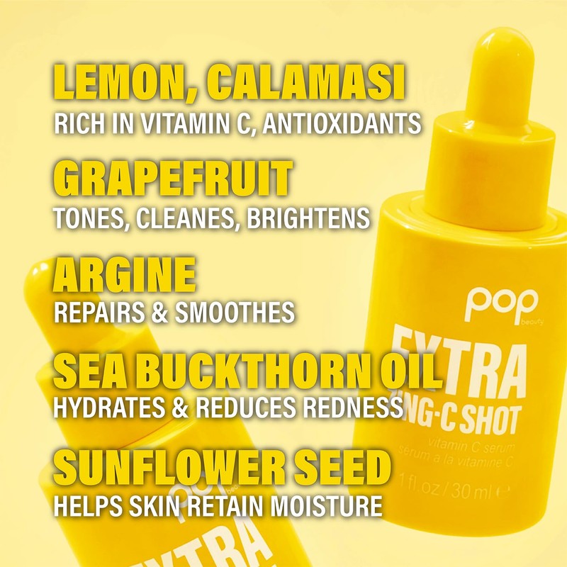 POP Beauty EXTRA ZING-C SHOT - Antioxidant Serum