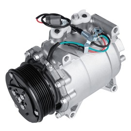 AC Compressor with Clutch Fits for Honda CR-V 2.4 2.4L 2002 2003 2004 2005 2006, 38810PNB006