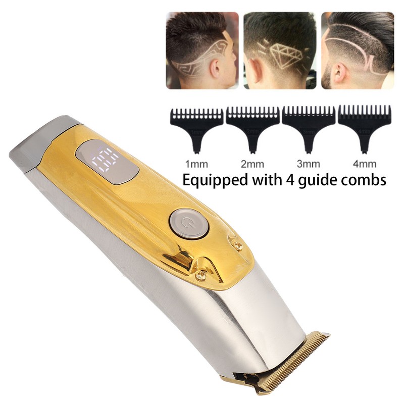 Electric Hair Trimmer LCD Professional Hair Clipper Cutting Grooming Kits
