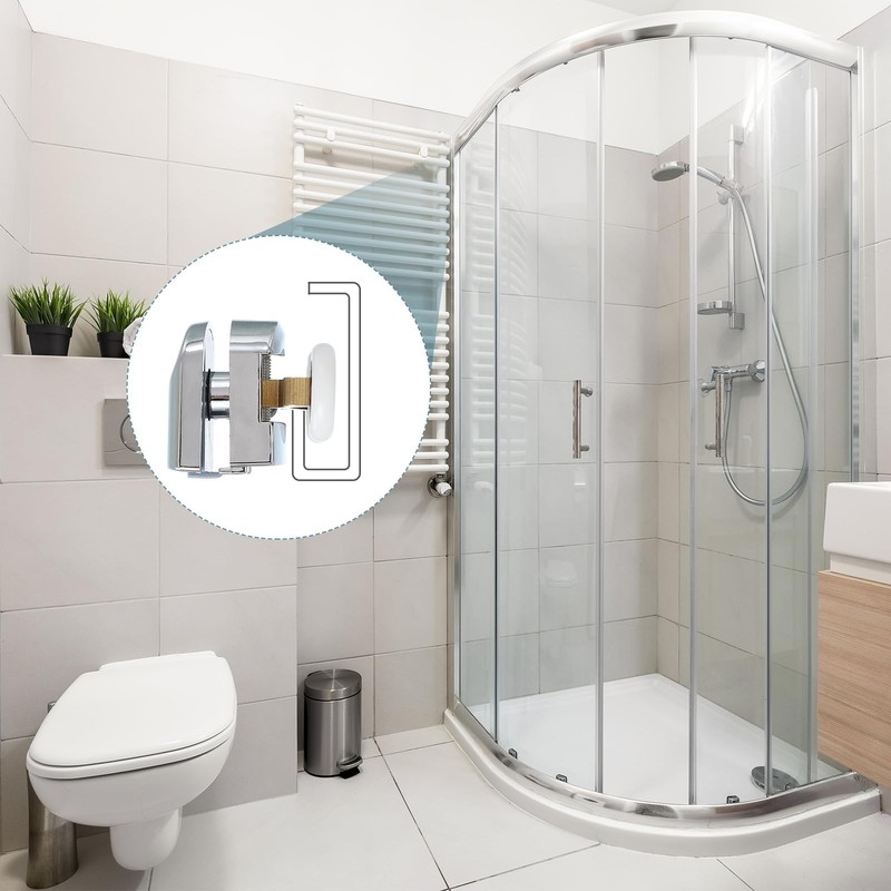 uxcell 23 mm Shower Door Rollers, Double Shower Door Runners