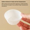 Prefer Green 500 Count Mini White Cupcake Liners Grease Resistant