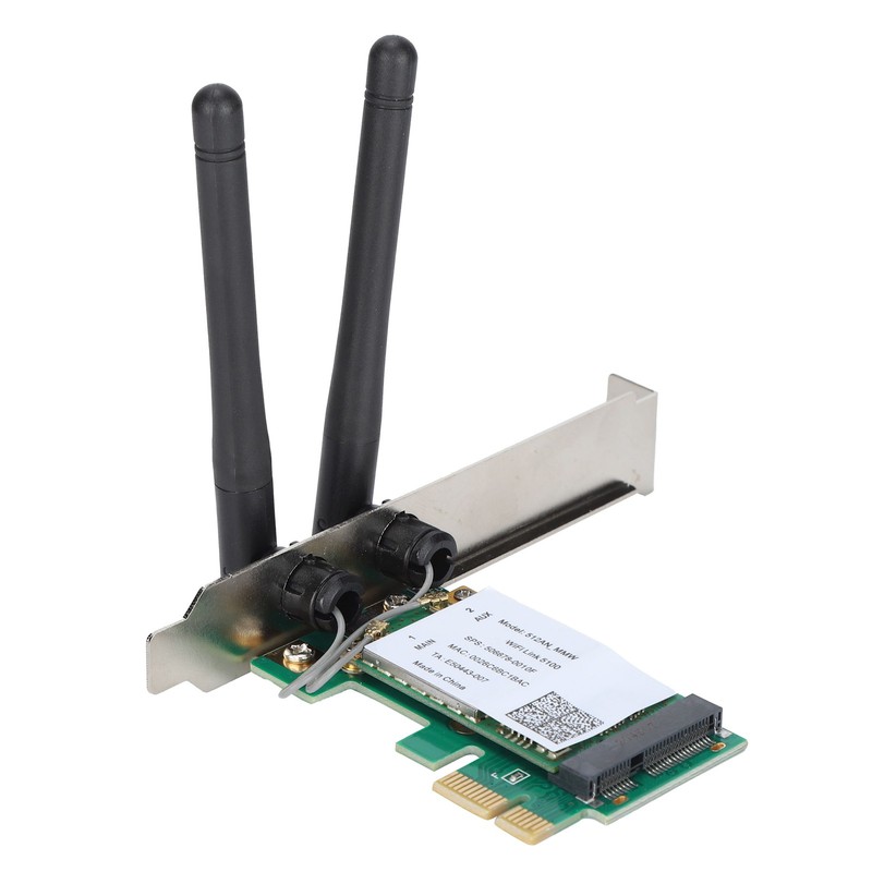 WiFi Adapter DualBand 2.4/5Ghz 300Mbps Signal Stability Wireless Connector for