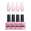 AIMEILI Transparent Milky White Nude Gel Nail Polish Soak Off
