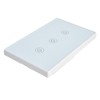3 Gang Smart Touch Switch Glass Panel Voice APP Remote