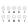 Satco S11411 9.5-Watt A19 LED Light Bulbs, 60-Watt Replacement, 5000K