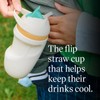 Tommee Tippee Insulated Sporty Spill-Proof Straw Cup, 12 Months+, 9oz,