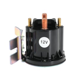 12 Volt DC 4 Terminal Solenoid Relay Switch Contactor Replace 684-1261-212 684-1251-212 For Dump Trailer Lawn Mower