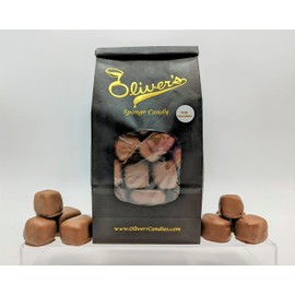Oliver's Sponge Candy - Milk Chocolate, 1 pound