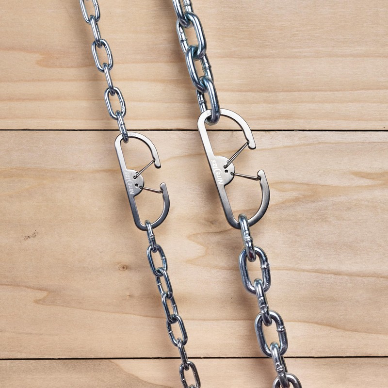 NITEIZE B Carabiner #4 Stainless Silver
