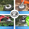 Darohz 6-Inch Universal Weed Brush Cutter Trimmer Head, Heavy Duty