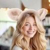 Bear Headband,Fuzzy Plush Bear Ears Hairband | Hair Headband for