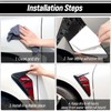 YONGMING Side Vents for Cars, Universal Fender Vents, 2 PCS