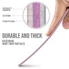 Lima de uñas de grano 100/180 para uñas naturales, uñas
