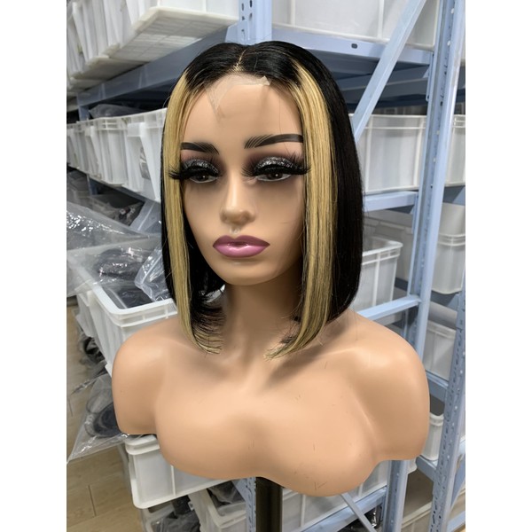 Junoda Wigs for Women Short Straight Bob Wigs Human Hair