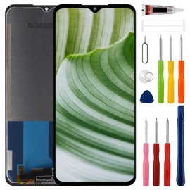 SWARK New LCD Display Replacement for Vortex HD65 Touch Screen Digitizer Assembly Replacement with Upgraded Repair Tools Kit-Black