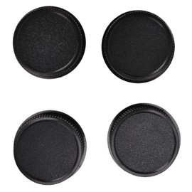 4 Pairs Rear Camera Lens Cap Cover and Housing Cap Kit for M42 Mount