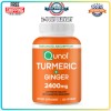 Qunol Turmeric Curcumin with Black Pepper & Ginger, Qunol 2400mg