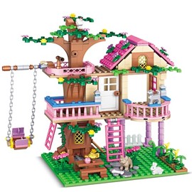 HSANHE Juego de construcción de casa de árbols (7652)