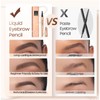 Ursoulney Microblading Eyebrow Pen - Long Lasting Waterproof Brow Pencil