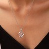 Juego de joyas de corazón con cinta de conciencia rosa