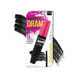 L.A. COLORS Drama Lash Mascara, Black - Carded CBMS327