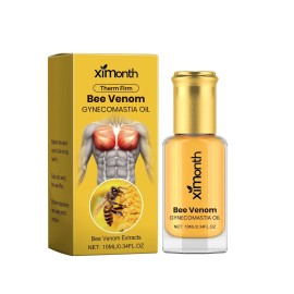 jeosisy Thermo Firm Bee Venom Oil for Chest Muscles, 2025 New Chest Muscles Bee Venom Oi