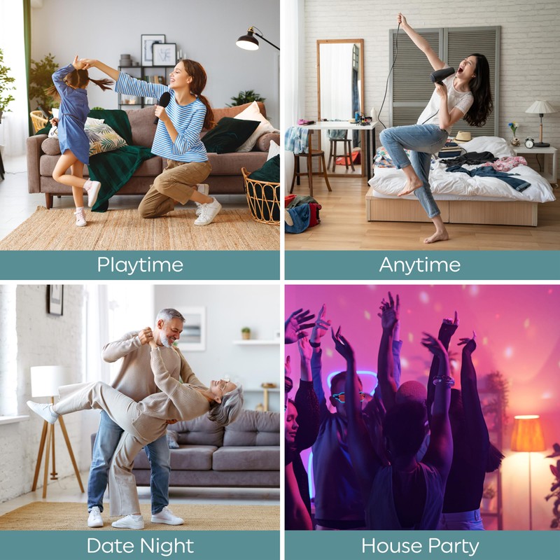 GE LED+ Color Changing Speaker LED Light Bulb, BR30 Indoor