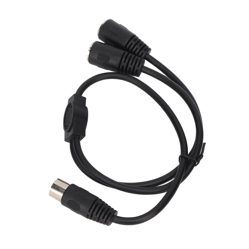 DIN 4PIN to 2DIN 4PIN Adapter Cable Professional Male to