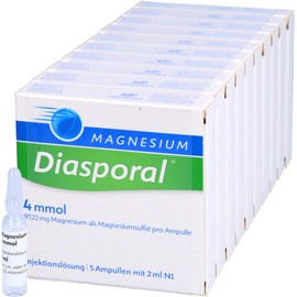 MAGNESIUM DIASPORAL 4 mmol ampoules 50 x 2 ml