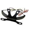 Rudyness LED Fender Turn Signal Kit Smoked Lens&Tag Light&Bracket For