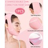 GRETY V Double Chin Face Mask - Reusable Face Wrap