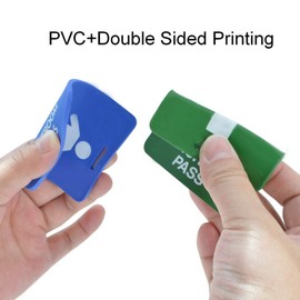 Unbreakable PVC Hall Pass Lanyards,Mlife School Passes Set for Teachers 6 Pack Hall, Bathroom, Library, Office and Nurse Classroom School Supplies