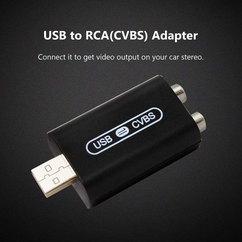 Eonon USB to RCA CVBS Video Output Adapter-A0595