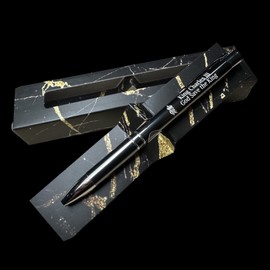 SpoonFromTheMoon King Charles III's coronation Gift, King Charles III pen with gift box, His Royal Majesty King Charles, His Royal Highness, King of England (Black Gift Box, Black)