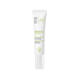SVR Sebiaclear Gel Flash para Piel con Tendencia al Acné con Efecto Parche Invisible que Reduce Imperfecciones a partir de 4 horas, 15 ml