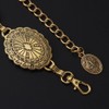 Metal Chain Belt for Women Cowgirl Western Country Chain Belts