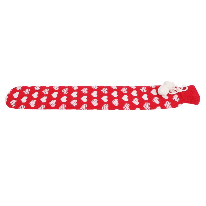 Hot Water Bottle Soft Rubber Knitting Sleeve Hot Water Bag
