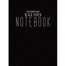 Black Paper Notebook Black Lined Paper: Hardcover Lined Notebook With Black Paper Sheet Pages, 8.5x11 Simple Minimalism Journal For Writing Paper