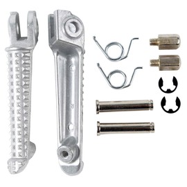 TCT-MOTORPARTS Front Foot Pegs Footrest Fit For YAMAHA YZF R1 1998-2024; YZF R1S/R1M 2015-2024