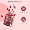 Biotin Gummy Bears - Vitamin B7 (D-Biotin) with 450 μg
