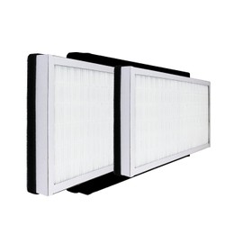 Replacement for Idylis Air Purifier Filter C, Compatible With Idylis Air Purifiers Model Idylis IAP-10-200 and IAP-10-280, Model # IAF-H-100C, Includes 2 HEPA & 2 Carbon Filters