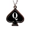 The Hotwife Club Queen of Spades Necklace